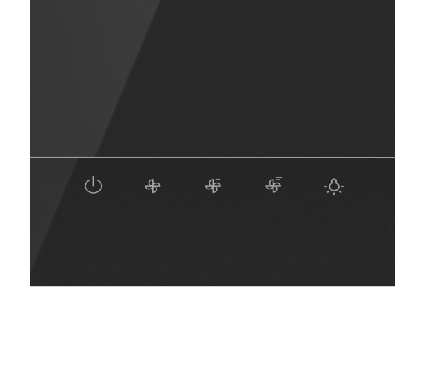 GORENJE WHI949EXBG Stal Nierdzewna Czarne Szkło 608m3/h 63dB Klasa B 90cm Sterowanie Dotykowe LED - 1014658 - zdjęcie 4